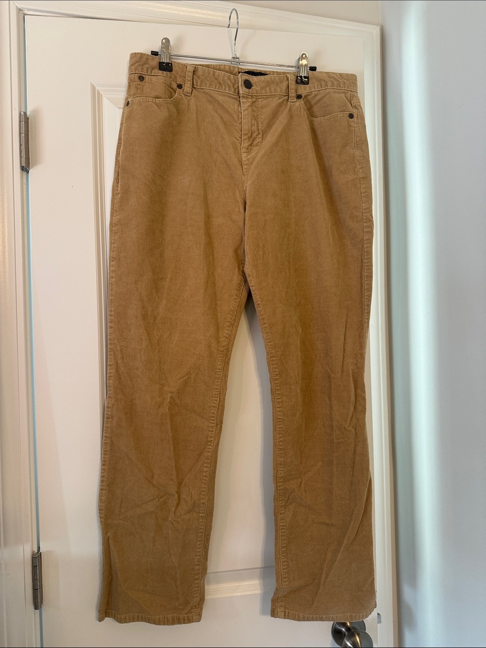 NWOT! Talbots Corduroy Pants in Tan Brown